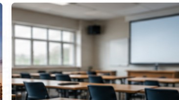 Classroom representing education and training