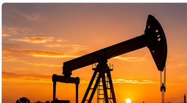 Oil pumpjack representing the energy and oil and gas industry